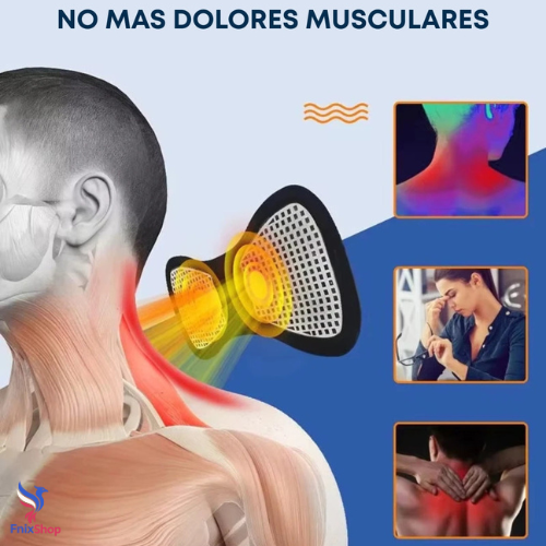 Mini Masajeador Muscular Recargable – Alivio inmediato para cuello, espalda y piernas