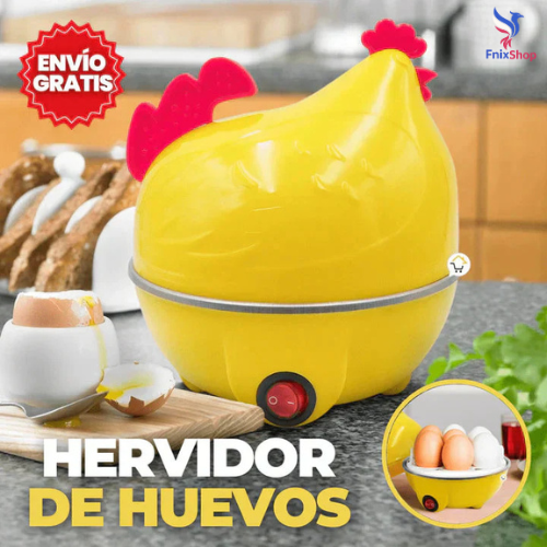 🍳 Hervidor de Huevos Eléctrico – ¡Huevos perfectos sin complicaciones!