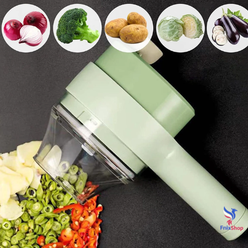 FreshCut - CORTADOR DE ALIMENTOS ELÉCTRICO 4 EN 1