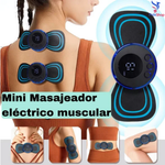 Mini Masajeador Muscular Recargable – Alivio inmediato para cuello, espalda y piernas