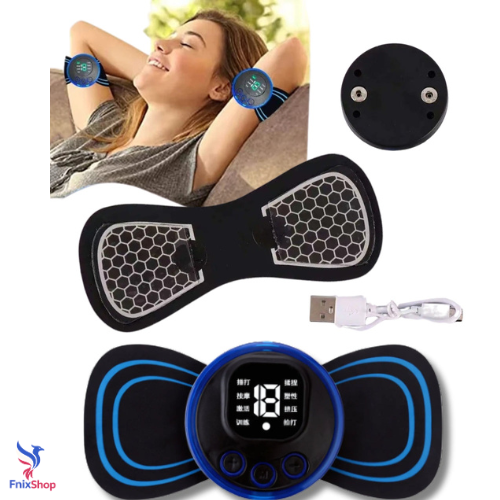 Mini Masajeador Muscular Recargable – Alivio inmediato para cuello, espalda y piernas