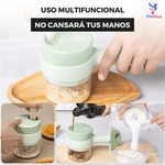 FreshCut - CORTADOR DE ALIMENTOS ELÉCTRICO 4 EN 1