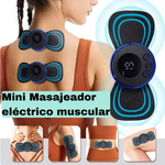 Mini Masajeador Muscular Recargable – Alivio inmediato para cuello, espalda y piernas